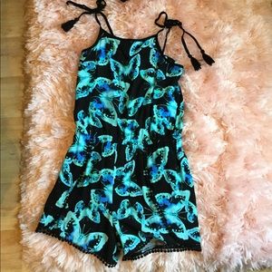 🦋 Justice Butterfly Romper